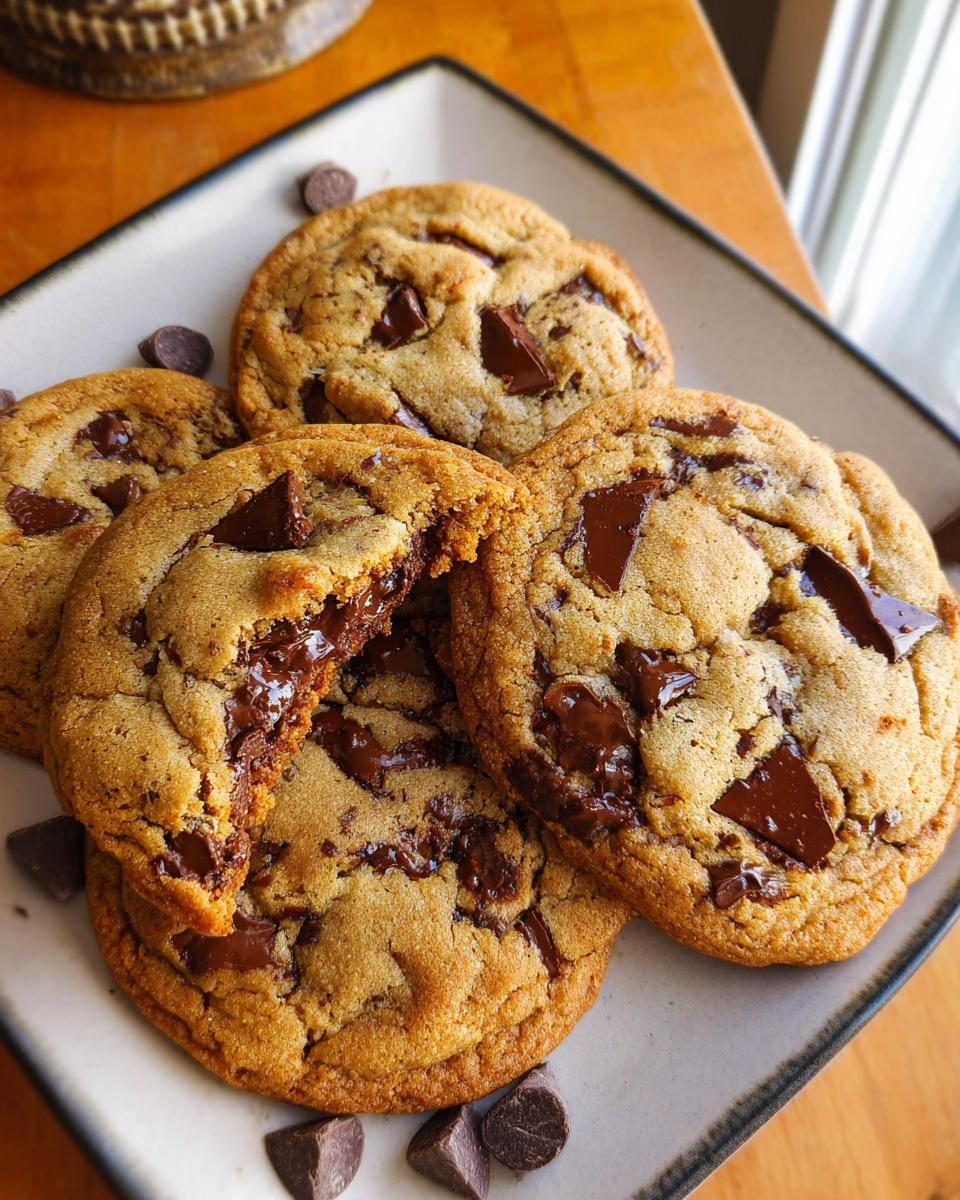 brown butter chocolate chip cookies - detail 3
