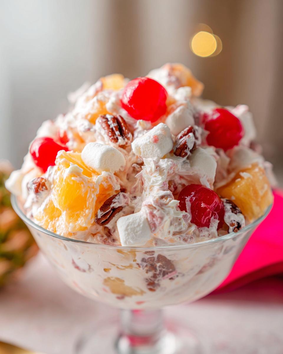 Ambrosia Fruit Salad - detail 1