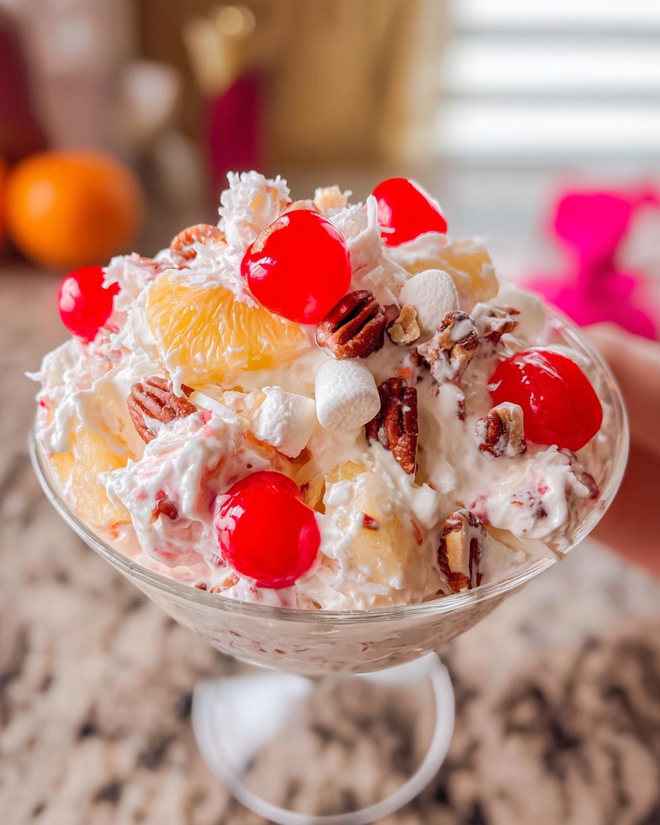 Ambrosia Fruit Salad - detail 3