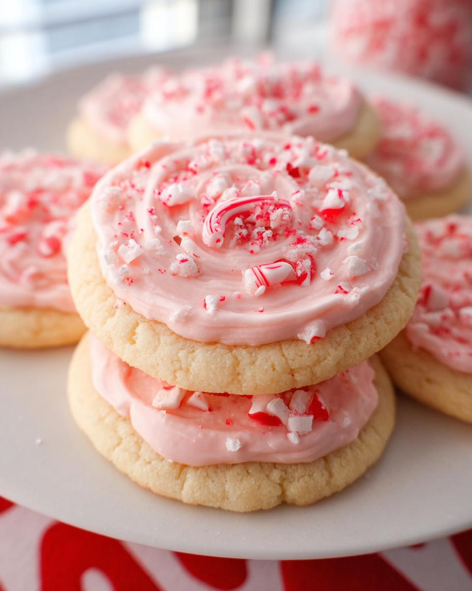 BEST Peppermint Sugar Cookies - detail 1