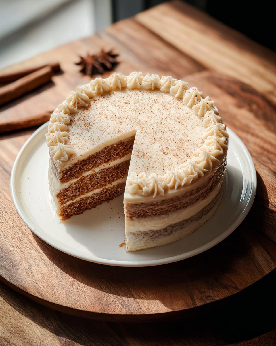 Brown Sugar Chai Cake - detail 2