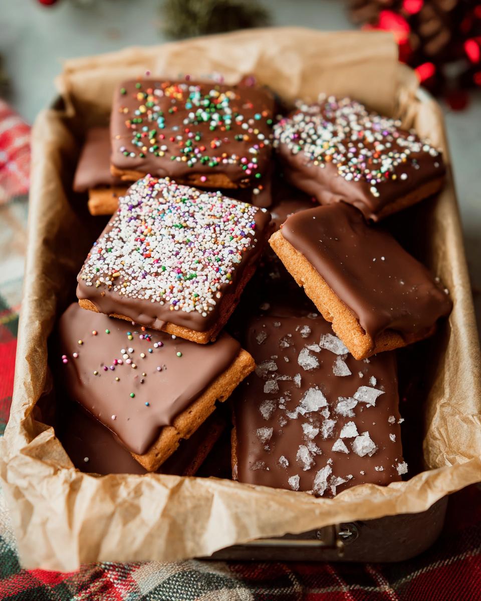 Chocolate Covered Graham Crackers - detail 2