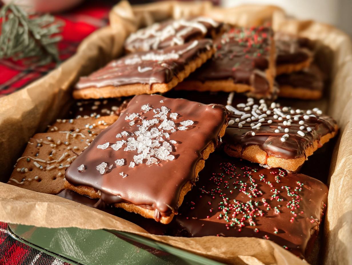 Chocolate Covered Graham Crackers