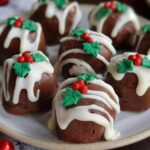 Christmas Pudding Chocolate Truffles