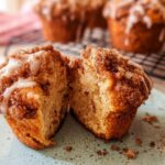Cinnamon Muffins with Crunch Topping