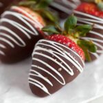 Classic Chocolate Covered Strawberries - Easy Valentine Treat