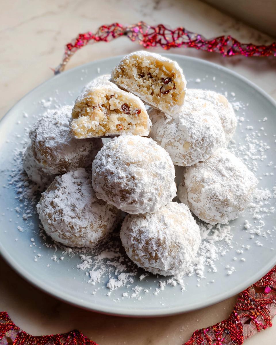 Copycat Snowball Cookies - detail 3