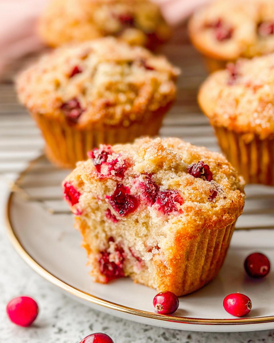 Cranberry Orange Muffins - detail 3