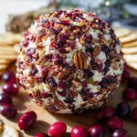 Cranberry Pecan Cheese Ball - Valentine's Party Food