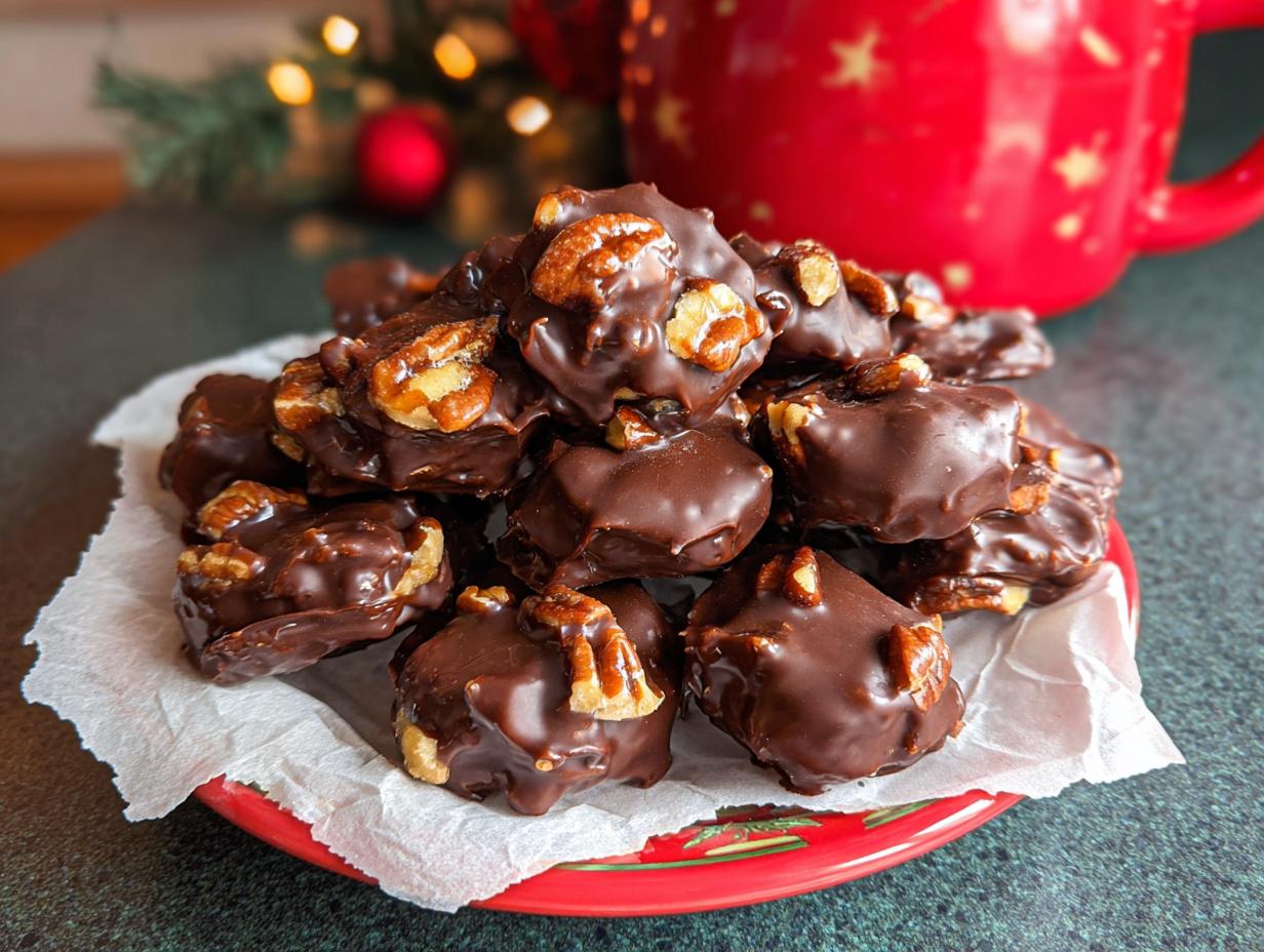 Crockpot Turtle Candy: 7-Ingrediant Holiday Bliss