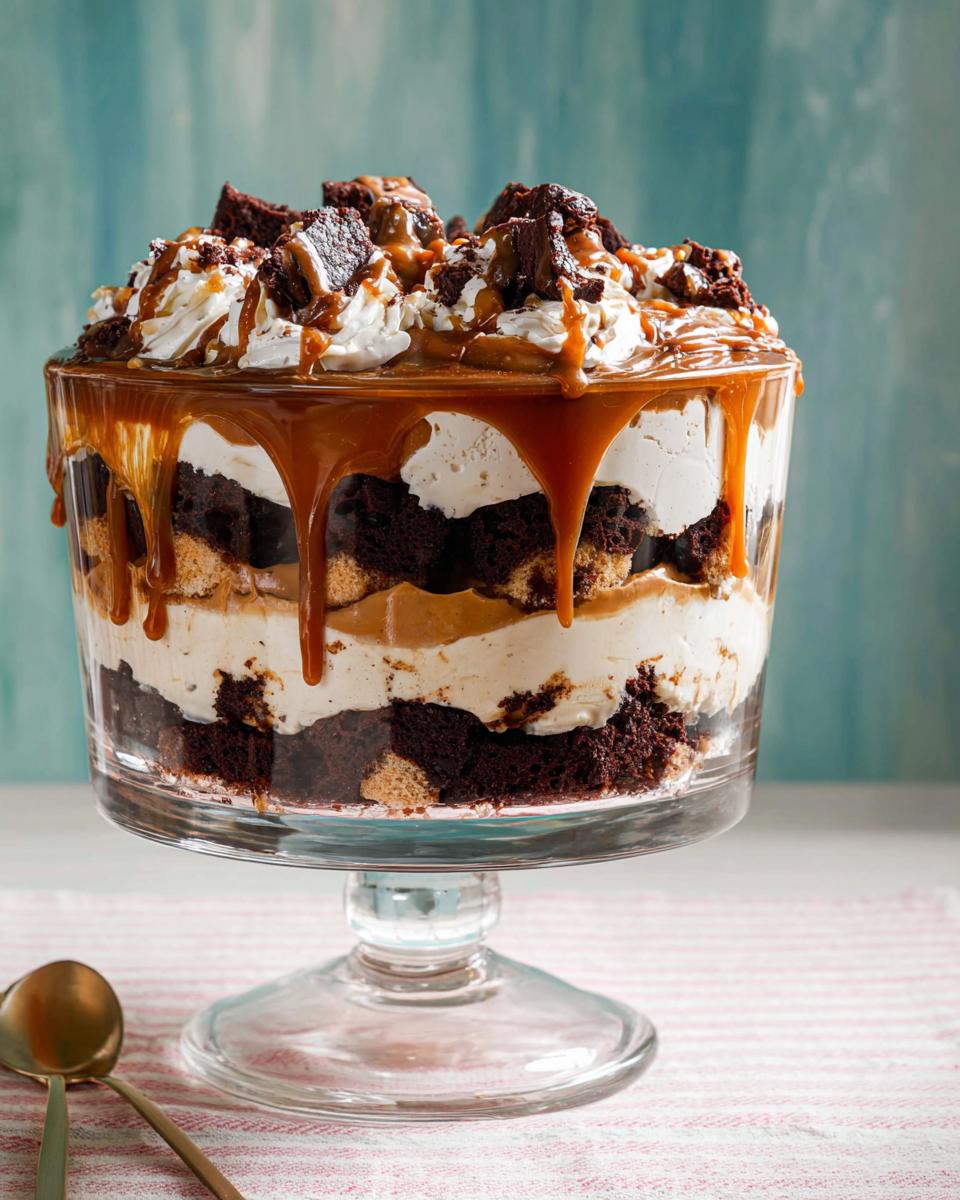 Decadent Brownie Trifle - detail 2