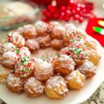 Donut Hole Christmas Wreath