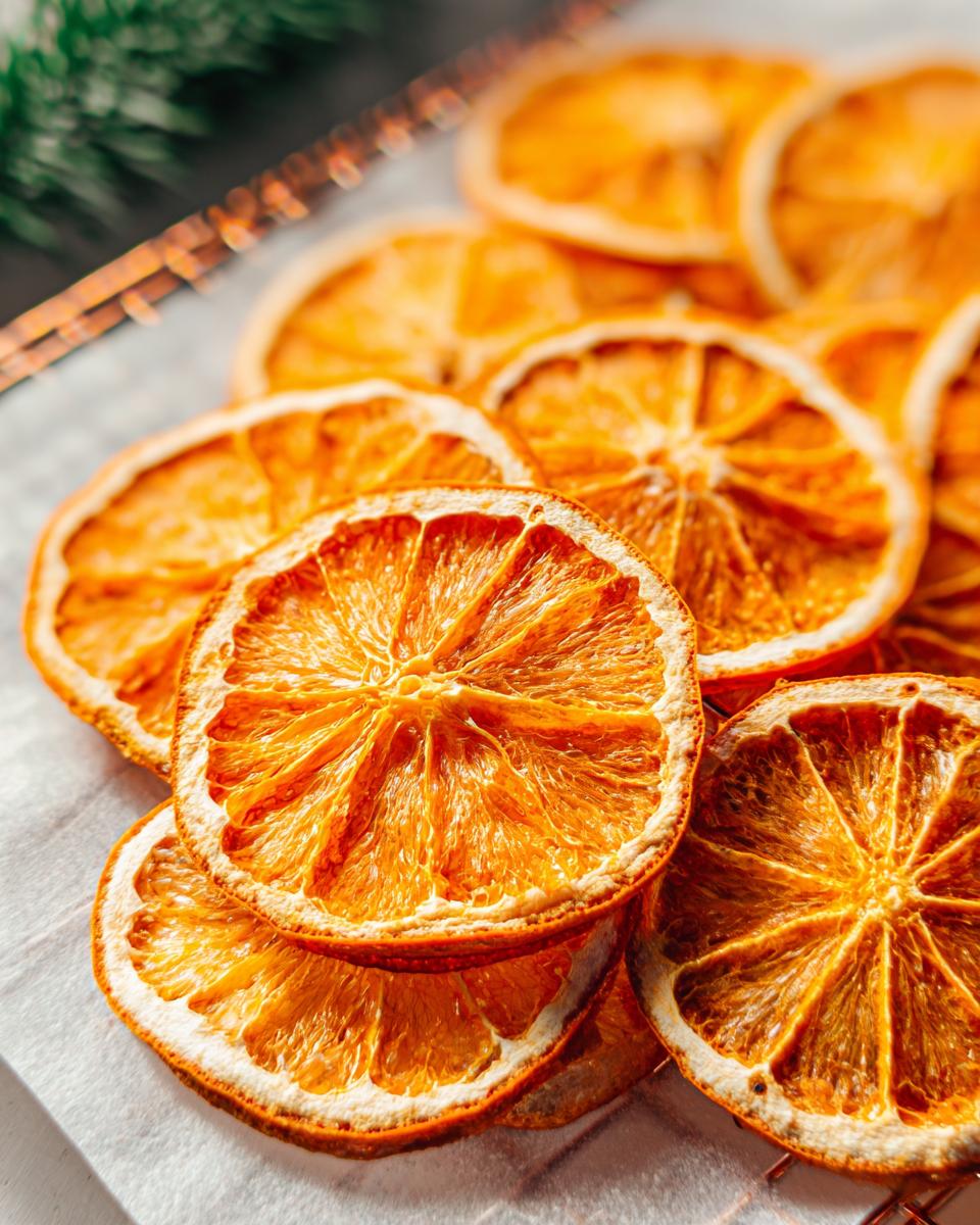 Dried Orange Slices - detail 2