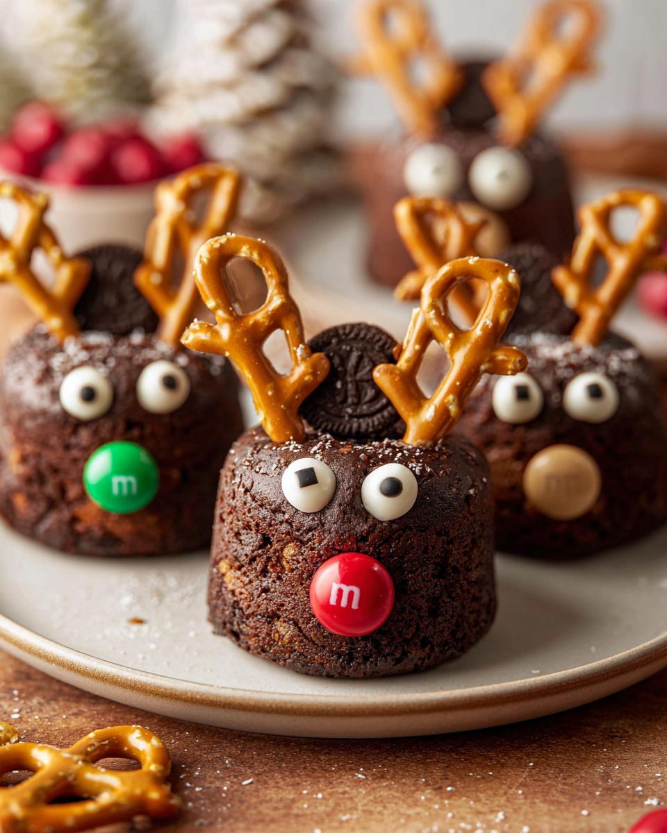 Easy Reindeer Cakes - detail 1