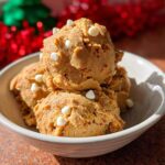 Edible Gingerbread Cookie Dough