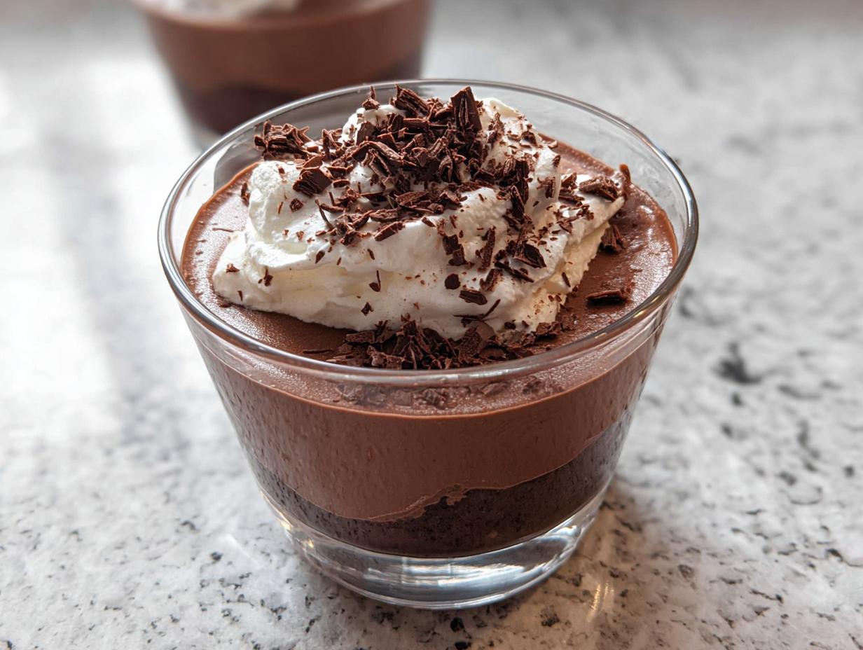 French Chocolate Mousse: 4 Ingredient Risky Delight