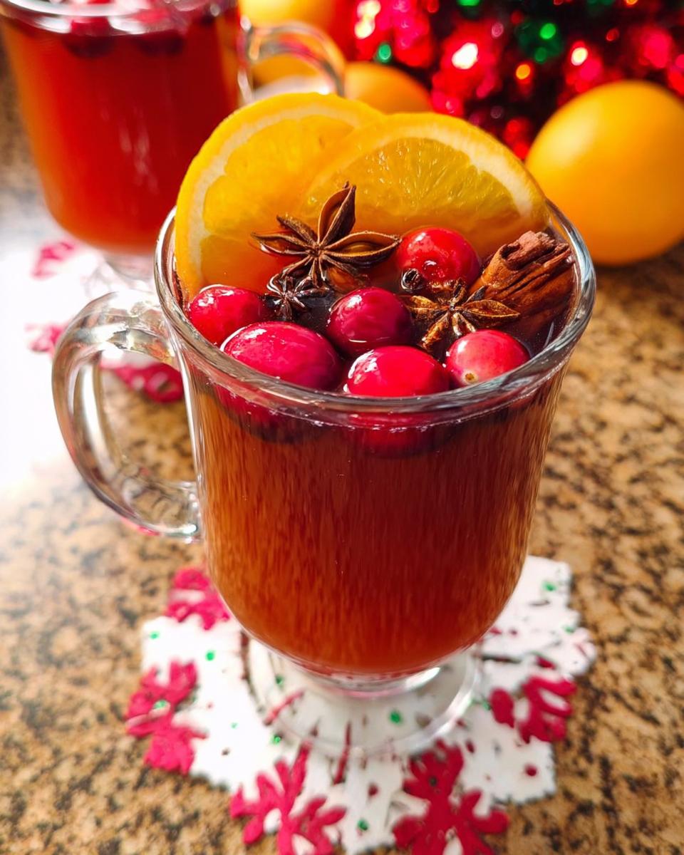 German Kinderpunsch (Hot Non Alcoholic Christmas Punch) - detail 1