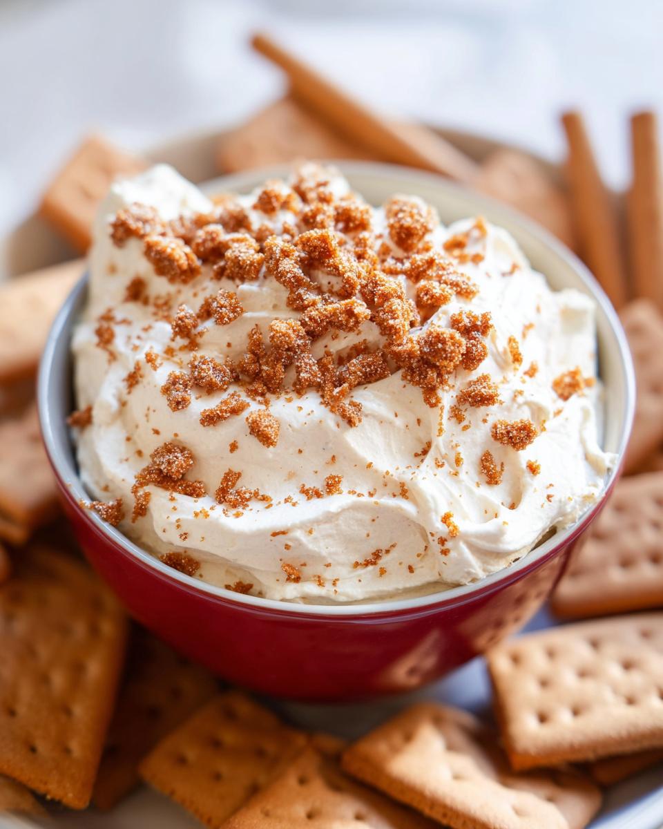 Gingerbread Cheesecake Dip - detail 1