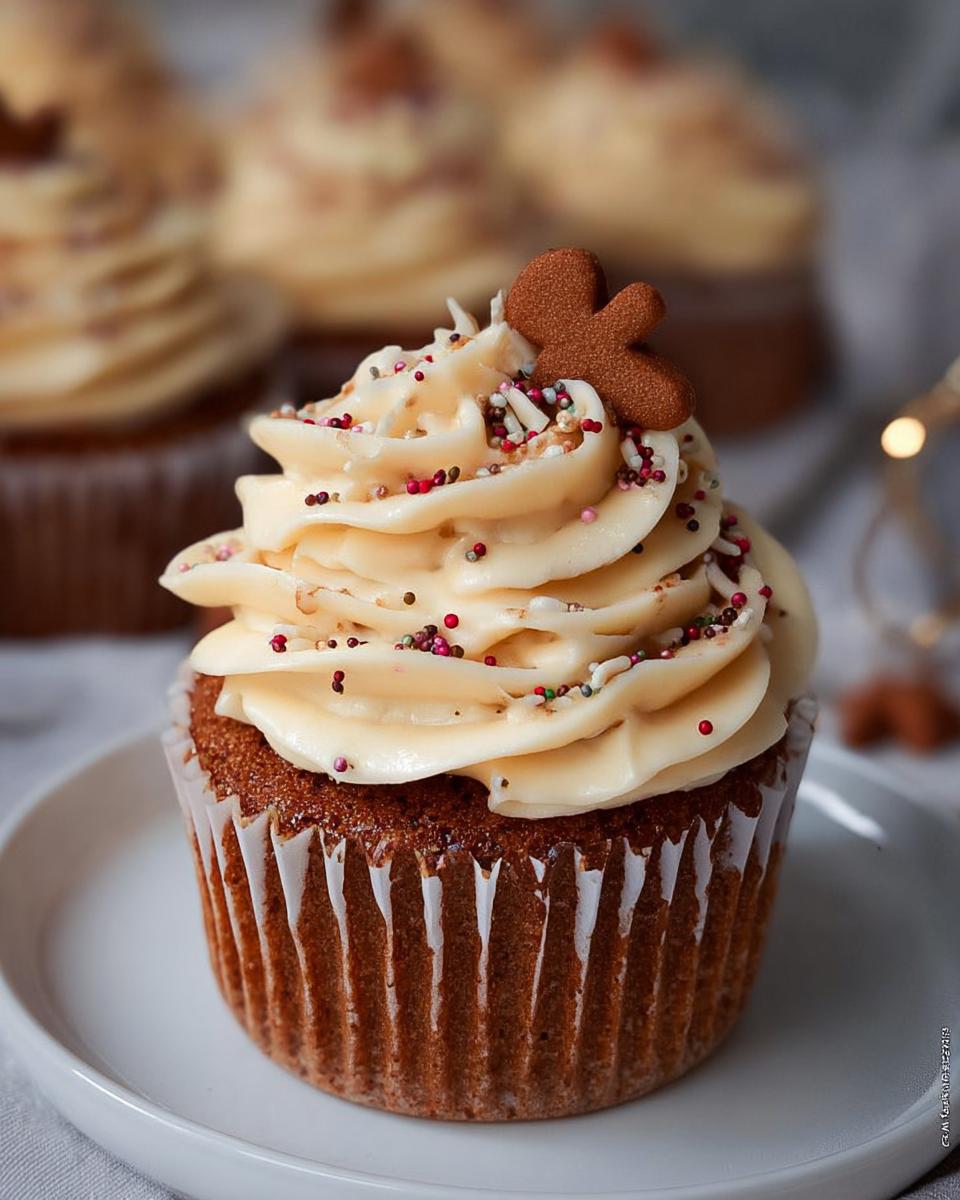Gingerbread Cupcakes - detail 1
