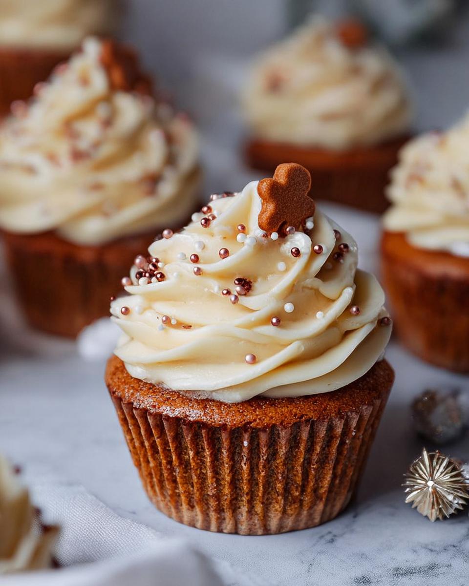 Gingerbread Cupcakes - detail 3