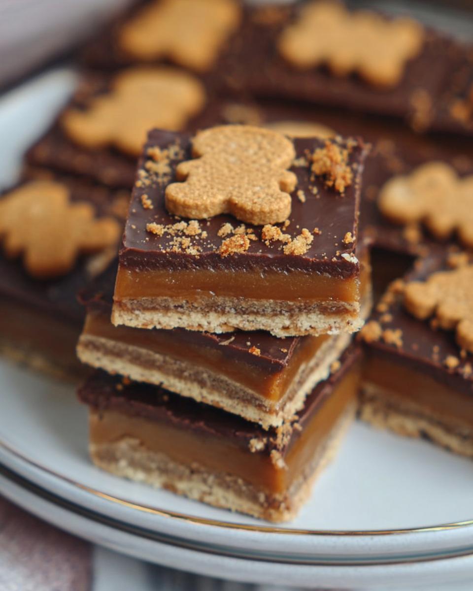 Gingerbread Millionaires Shortbread - detail 1
