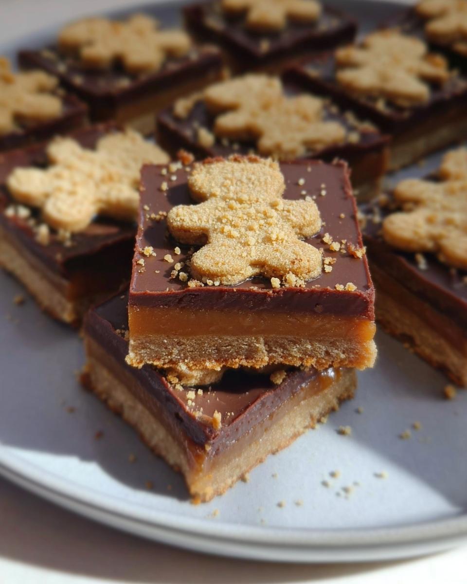 Gingerbread Millionaires Shortbread - detail 3