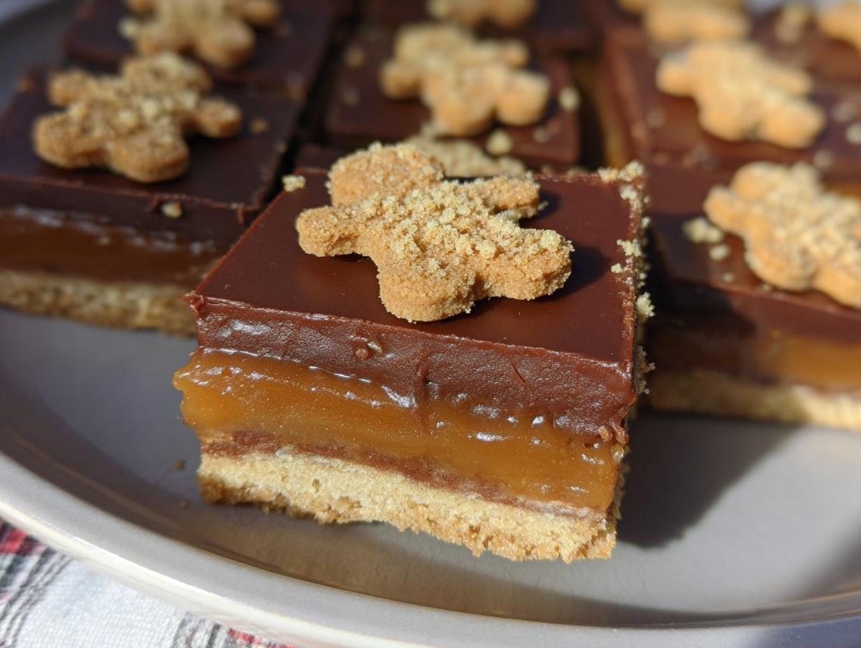 Gingerbread Millionaires Shortbread