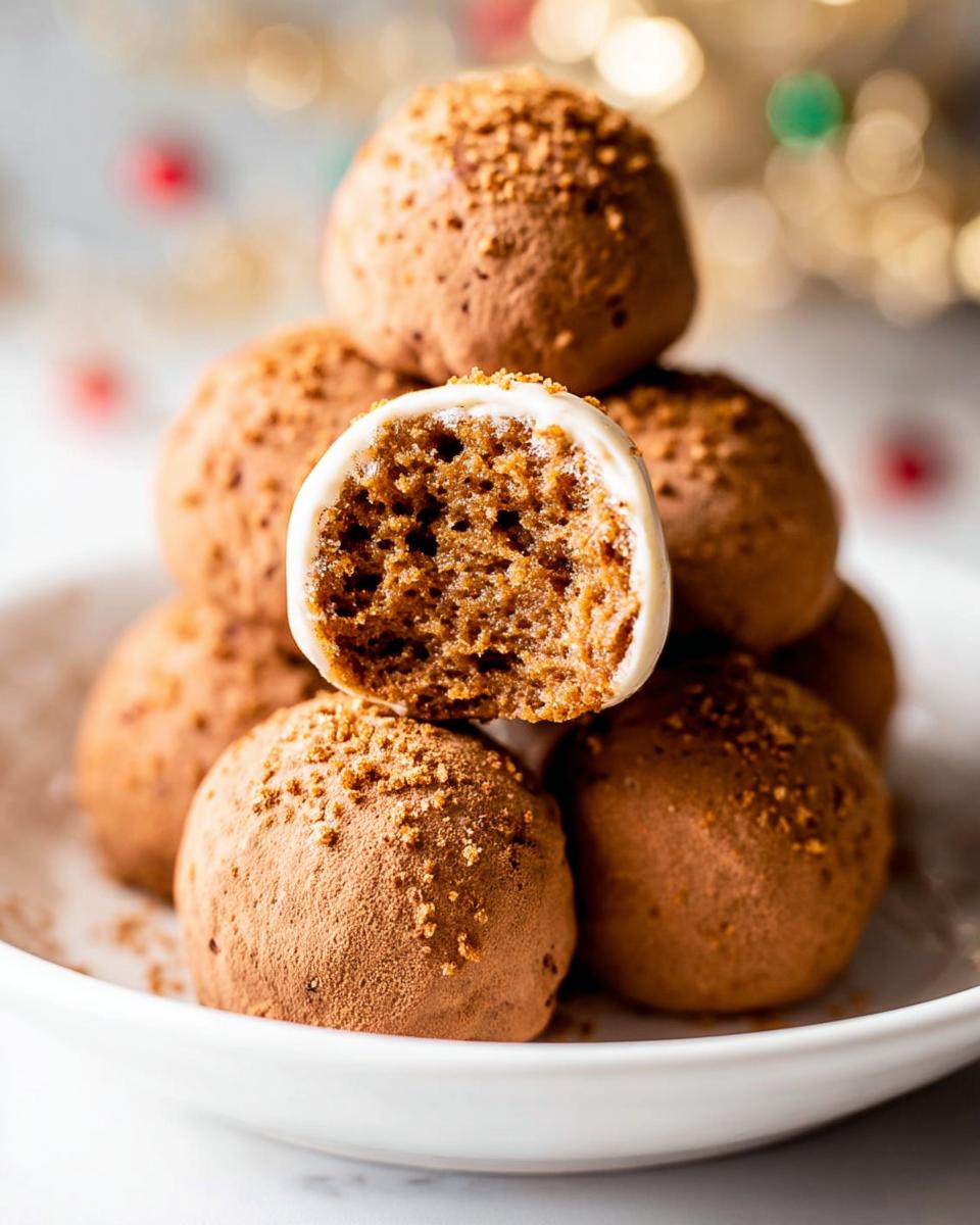 Gingerbread Truffles - detail 1
