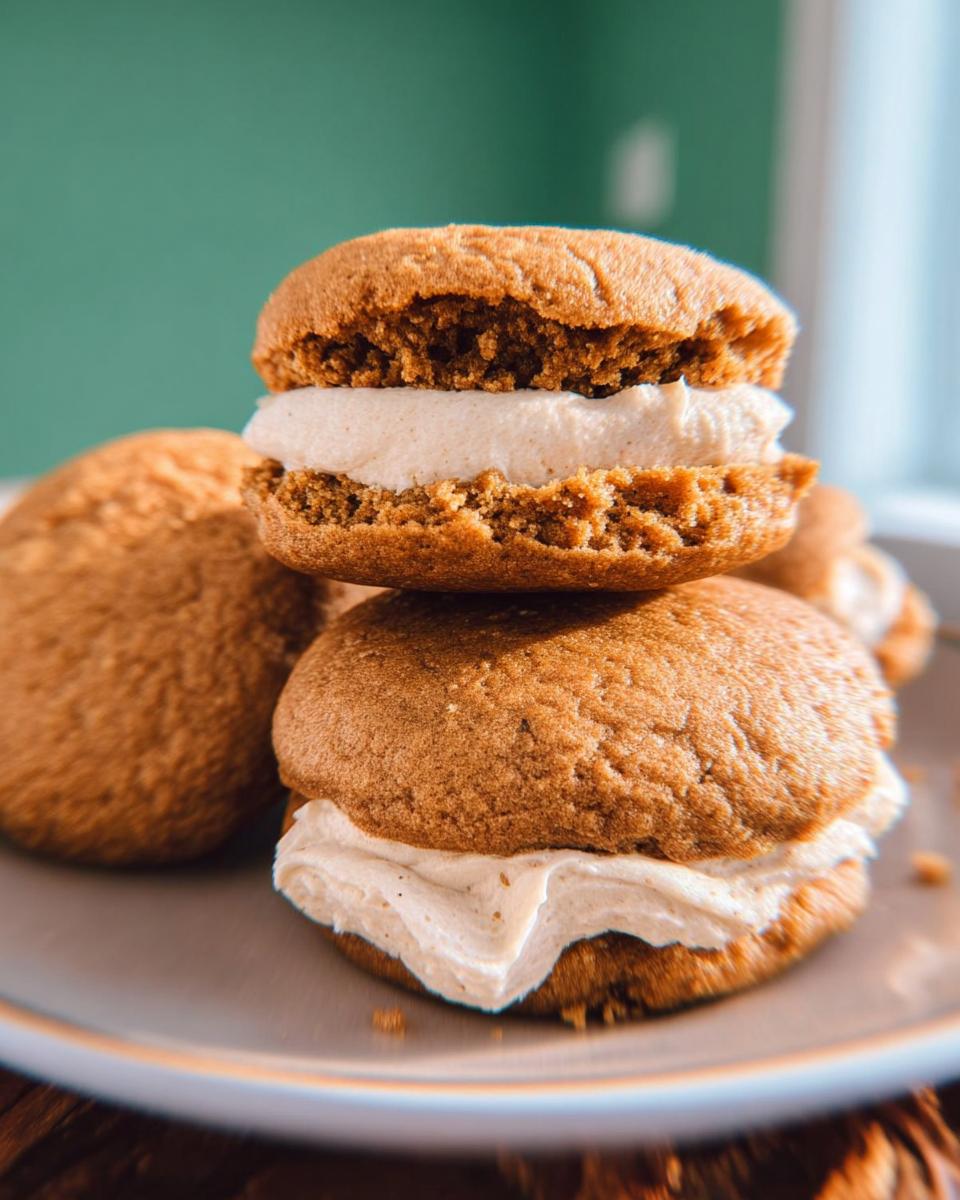 Gingerbread Whoopie Pies - detail 2