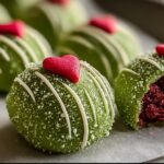 Grinch Cake Balls