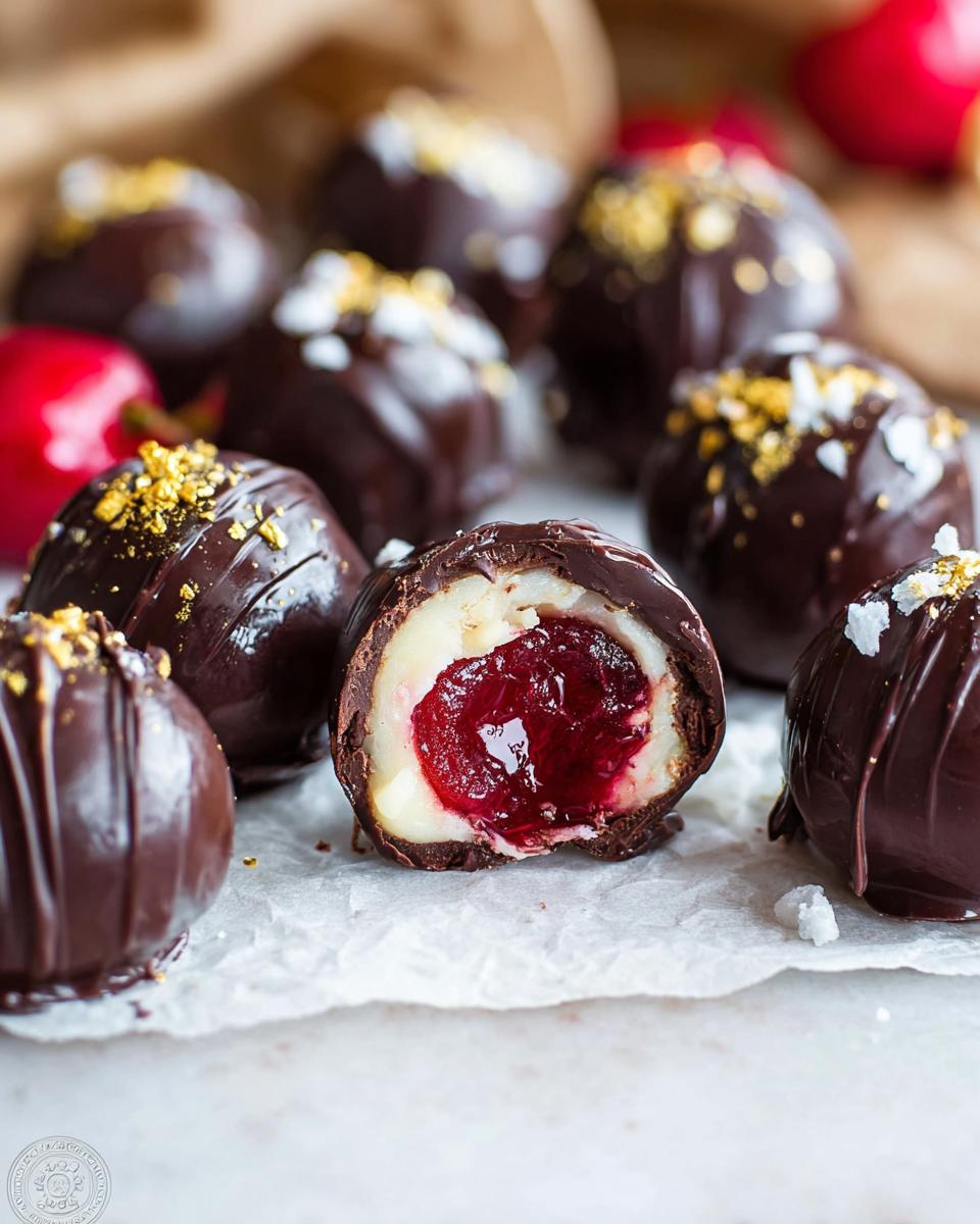 Homemade Cherry Cordials - Romantic Gift - detail 3