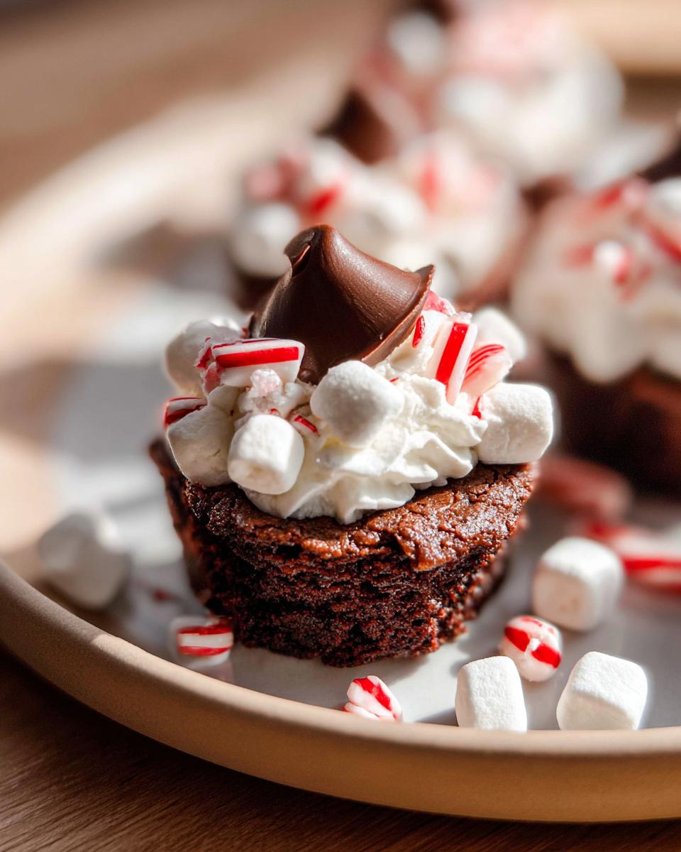 Hot Chocolate Brownie Bites - detail 1