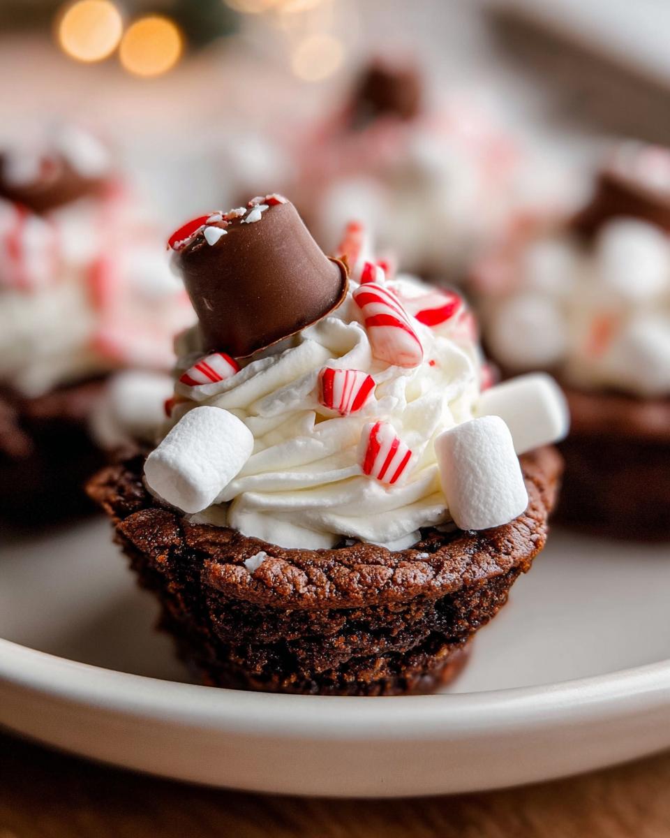 Hot Chocolate Brownie Bites - detail 3