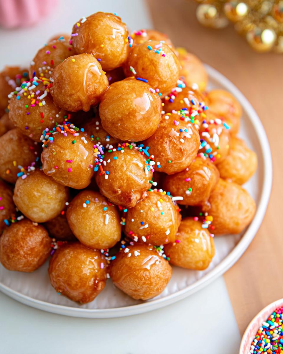Italian Struffoli Italian Honey Balls - detail 3