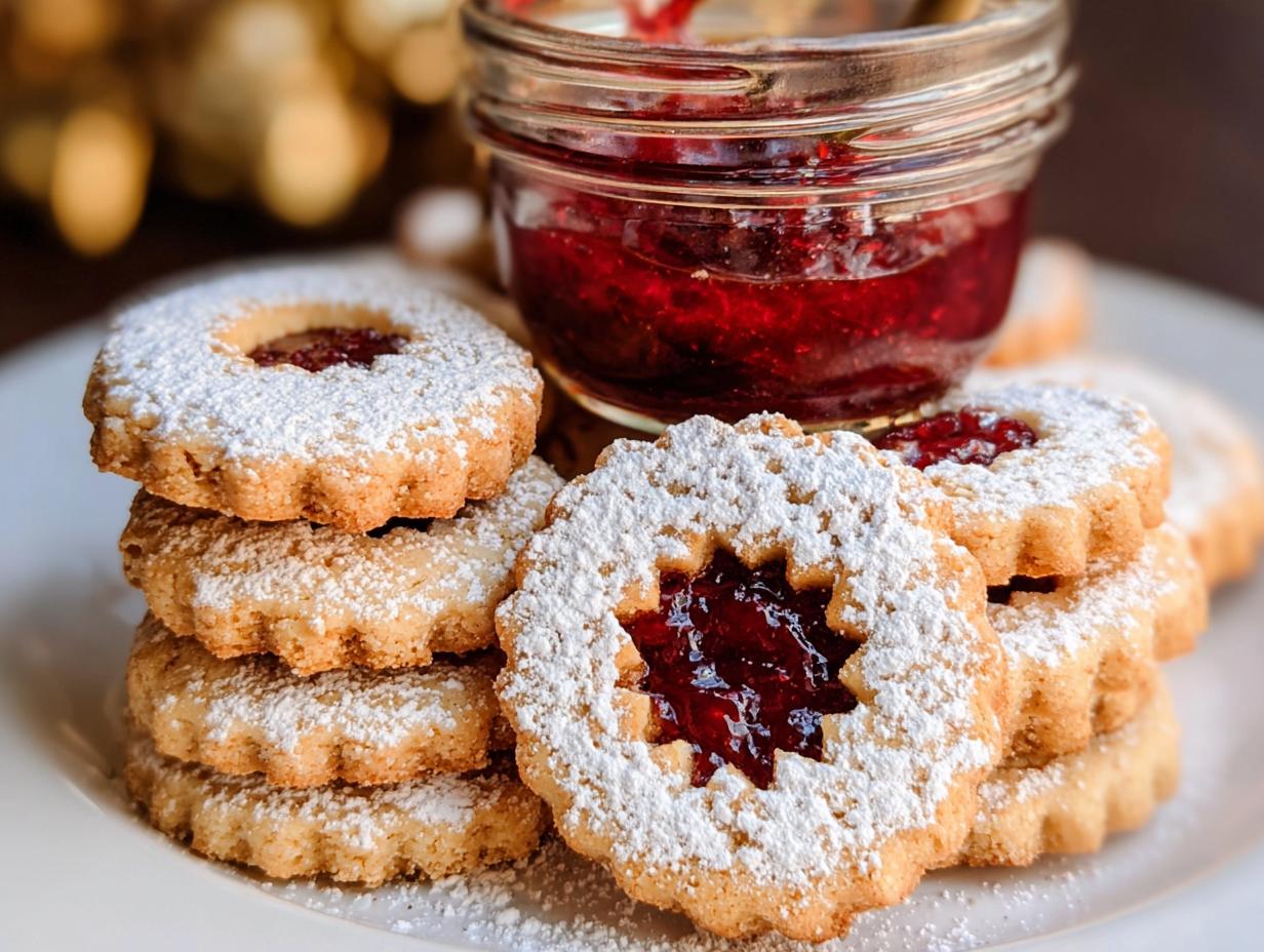 Linzer Cookies