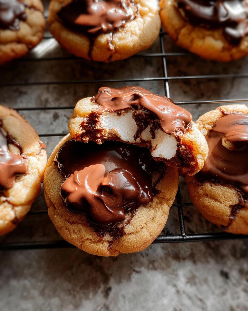 Marshmallow-Surprise Hot Cocoa Cookies - detail 3