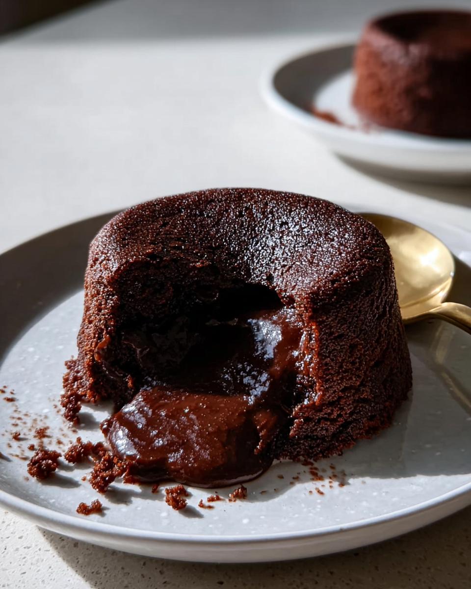 Molten Chocolate Lava Cake - detail 2