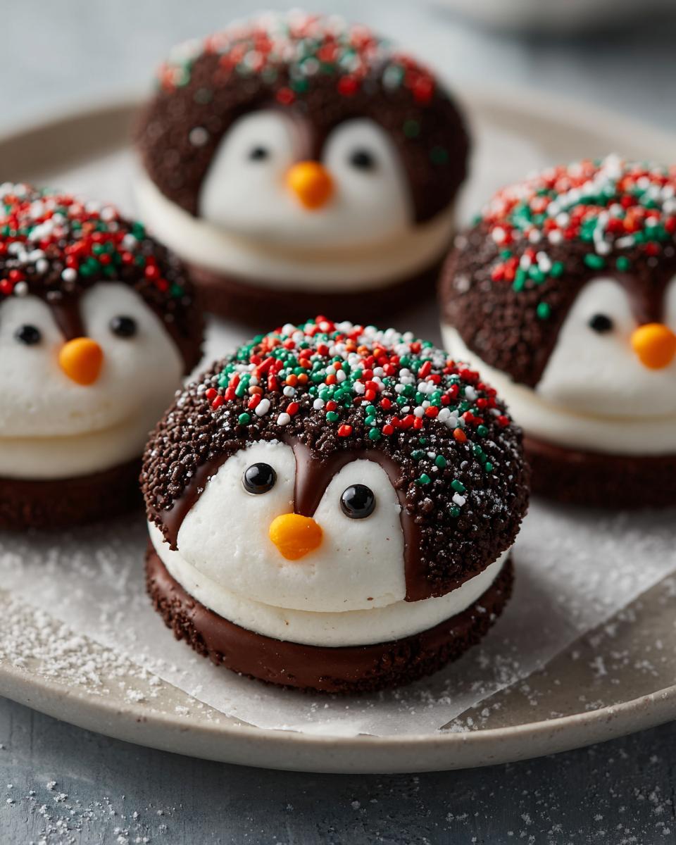Oreo Penguin Cookies - detail 3