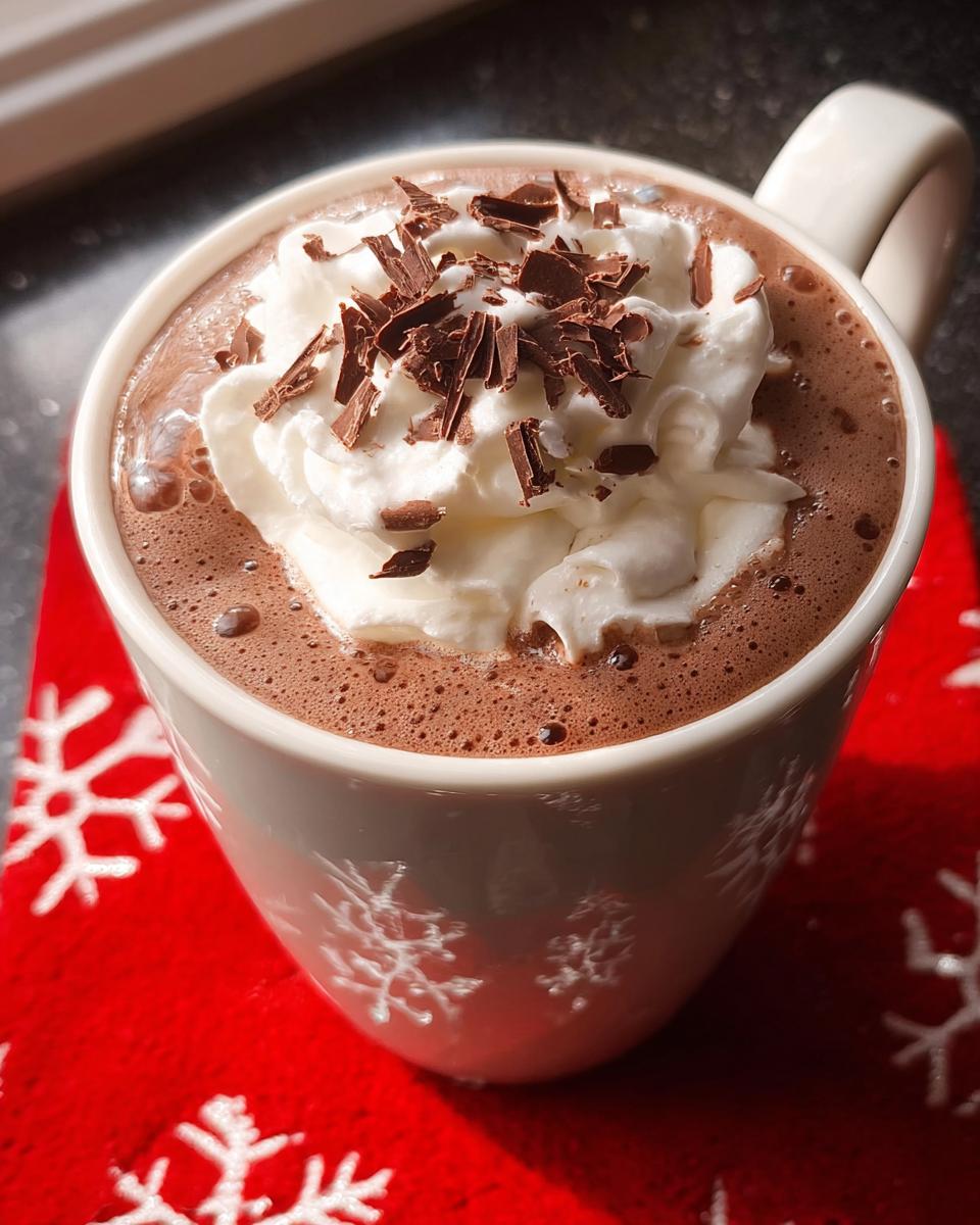 Peppermint Hot Chocolate - detail 1