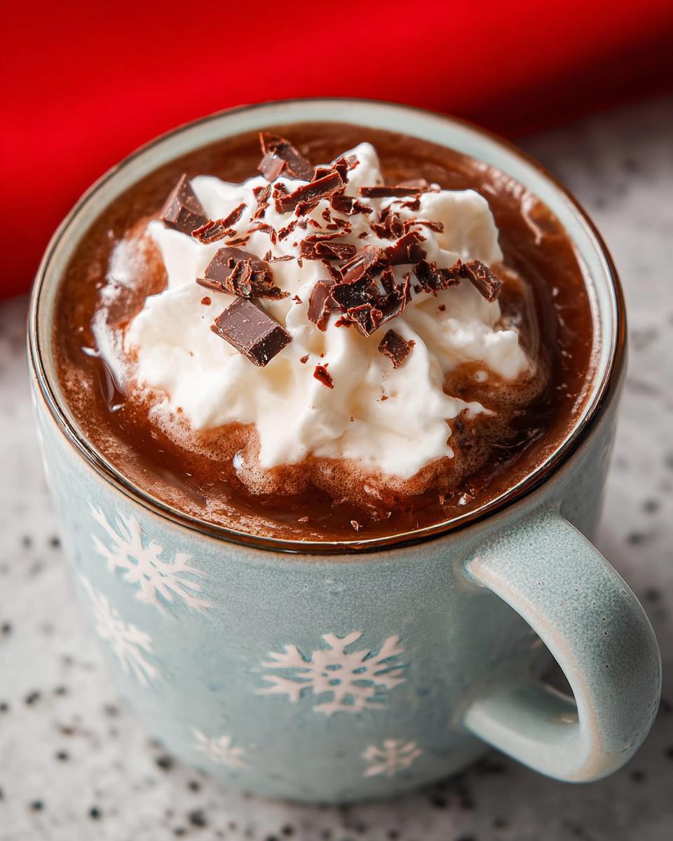 Peppermint Hot Chocolate - detail 3