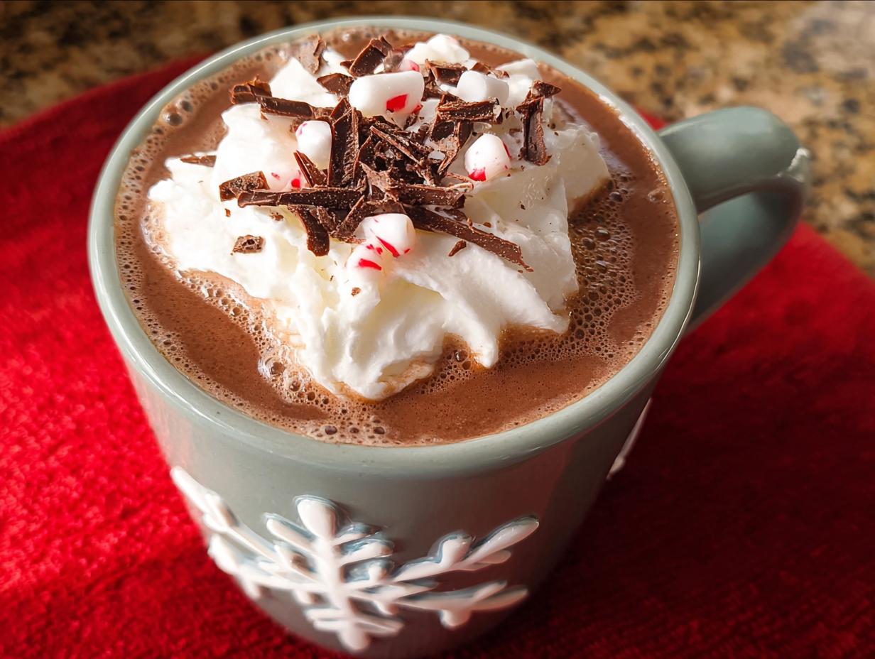 Peppermint Hot Chocolate