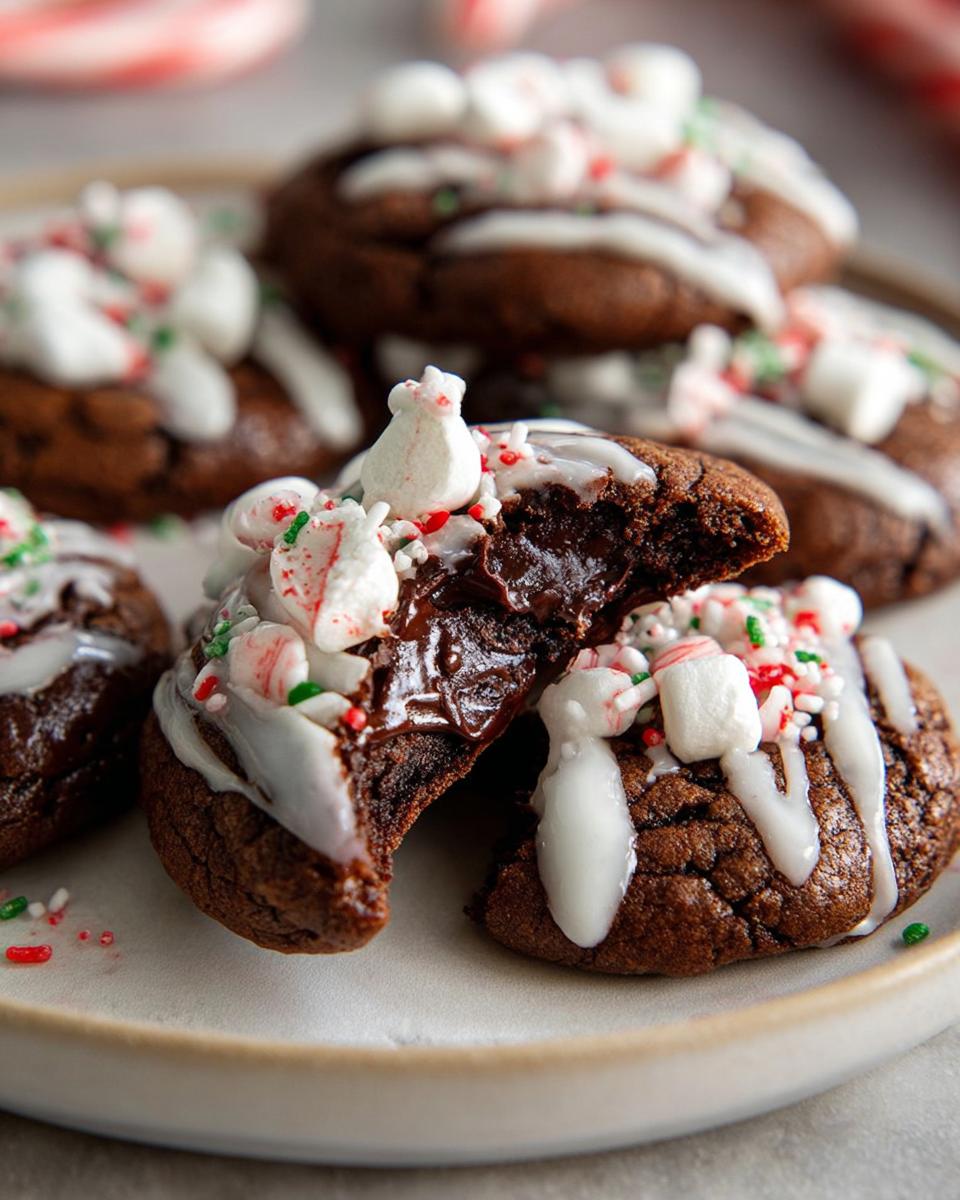 Peppermint Mocha Cookies - detail 2