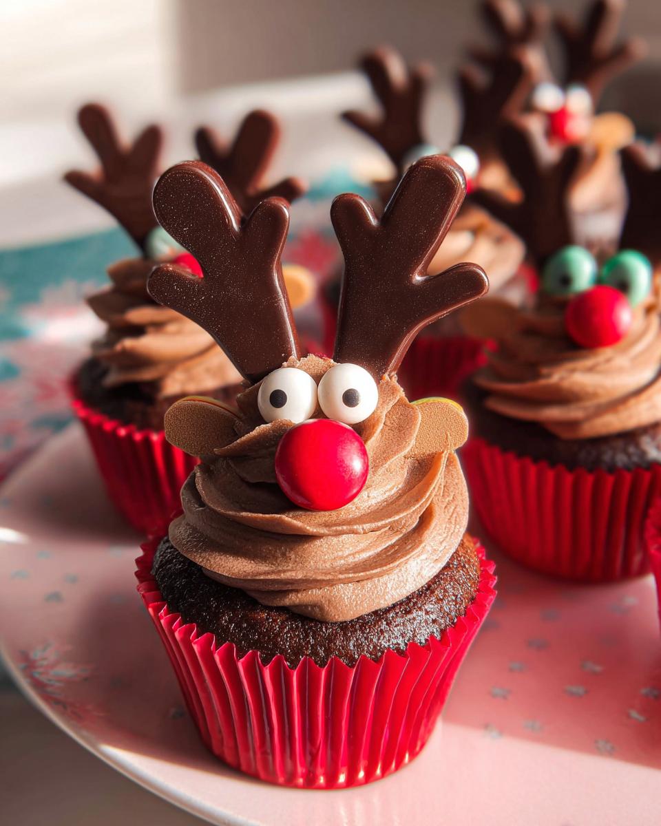 Reindeer Cupcakes - detail 1