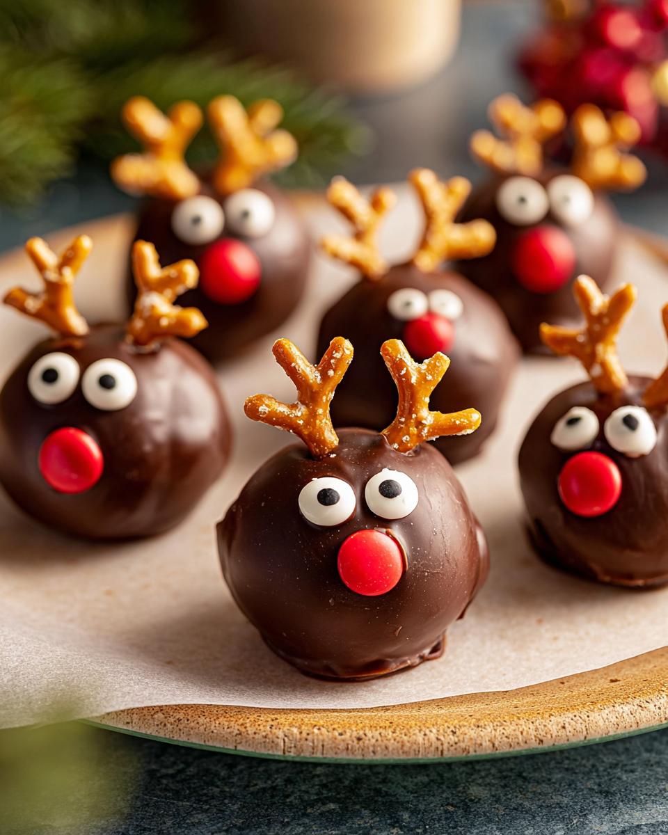 Reindeer Oreo Balls - detail 1