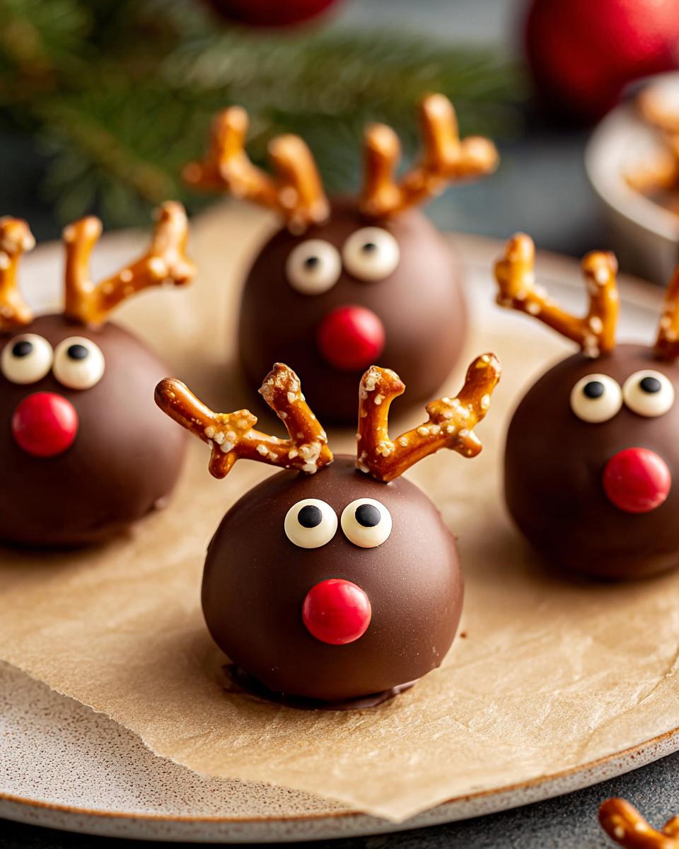 Reindeer Oreo Balls - detail 3