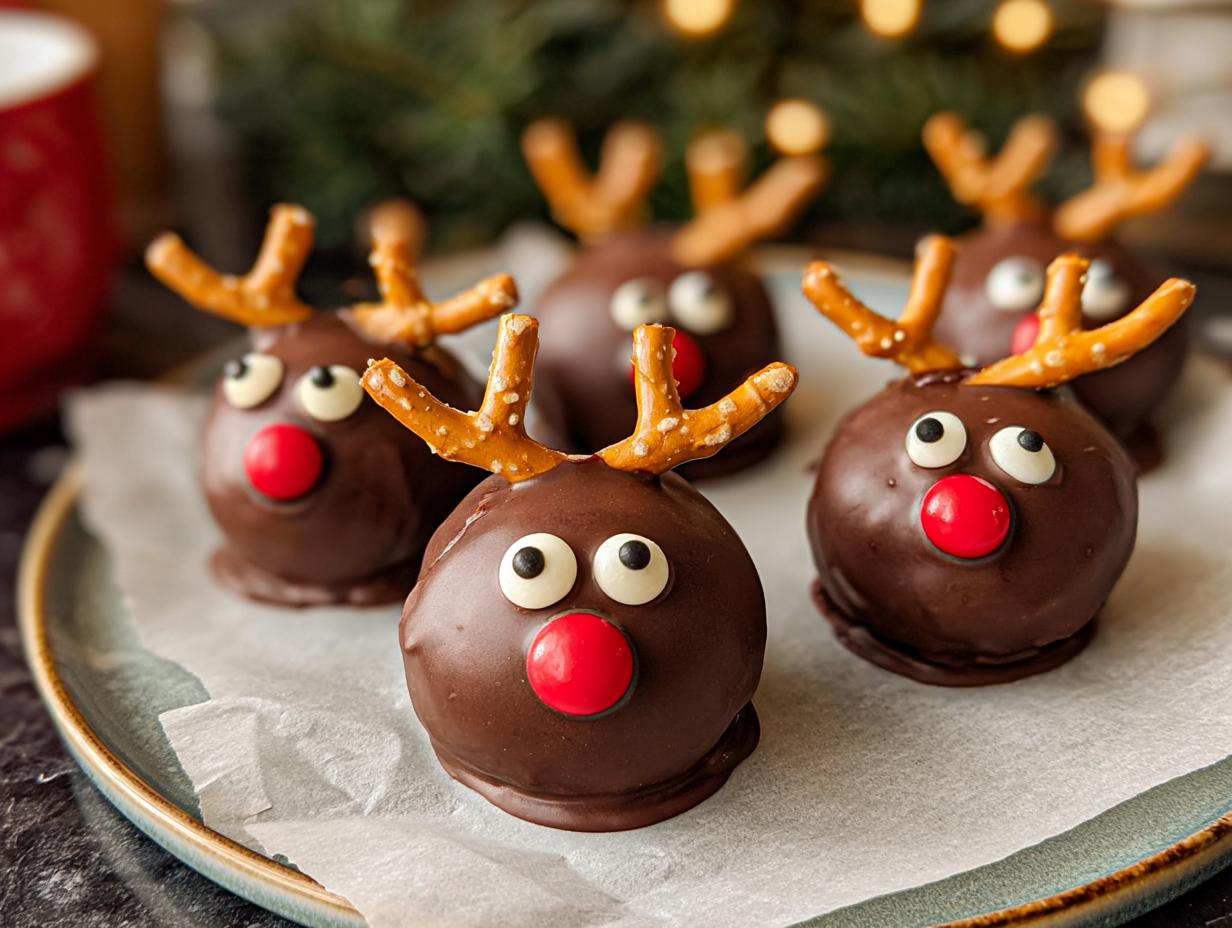 Reindeer Oreo Balls