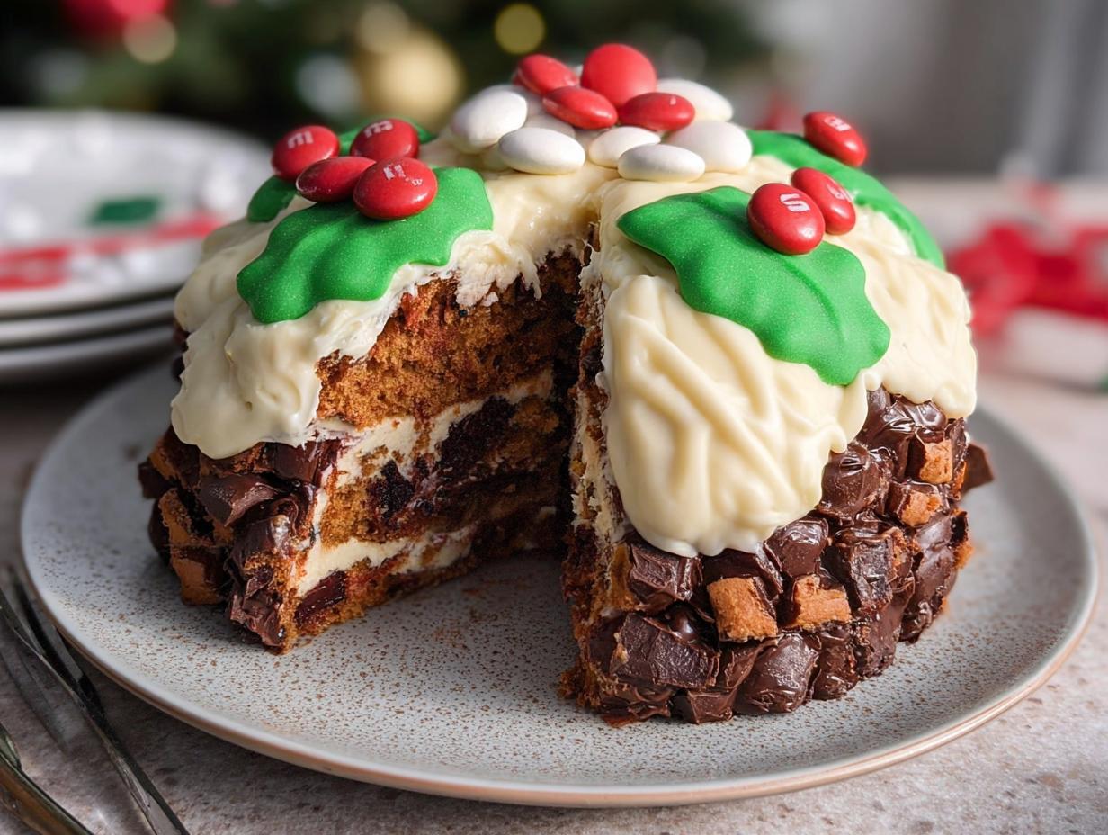 Easy Rocky Road Christmas Pudding: Shockingly Good