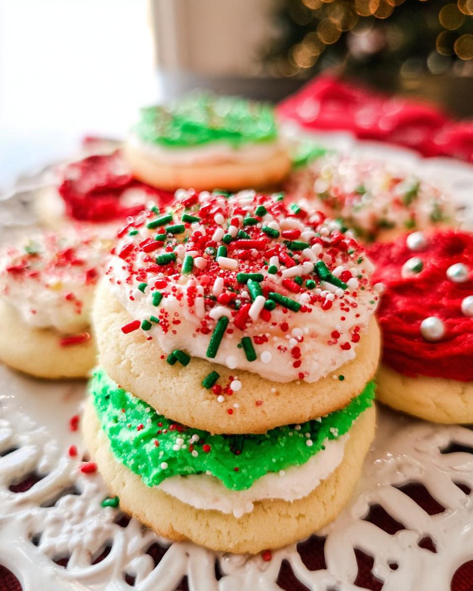 Soft Christmas Sugar Cookies - detail 3