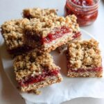 Strawberry Chia Seed Jelly Squares