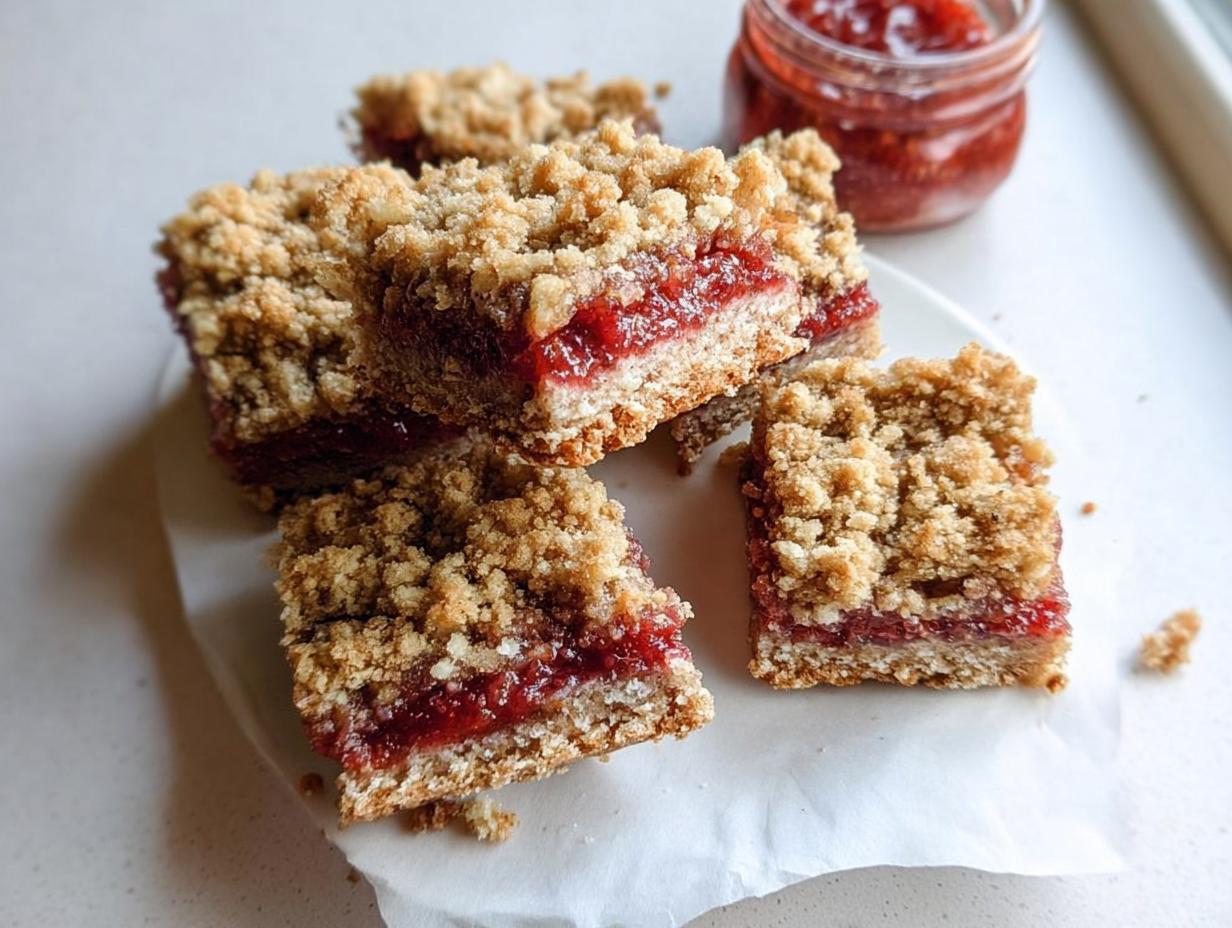 Ridiculously Easy Strawberry Chia Seed Jelly Squares